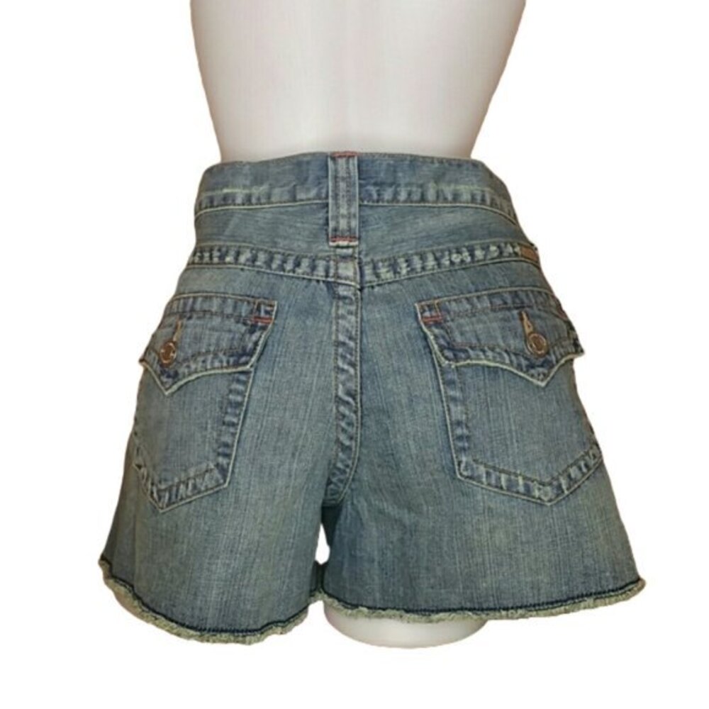 Victoria Secret London Jeans Distressed Shorts 14